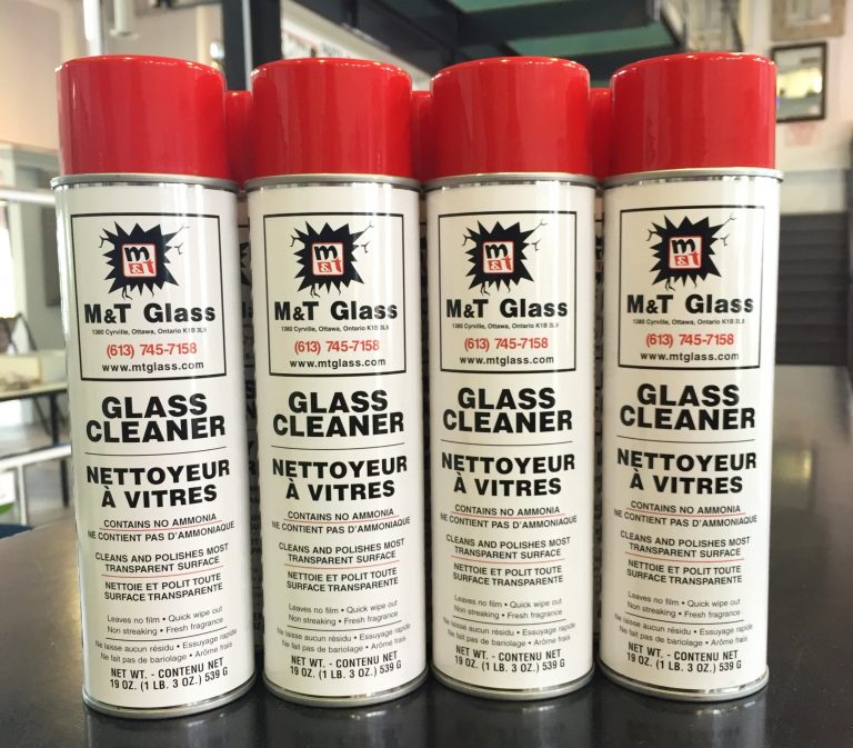 M&T glass cleaner